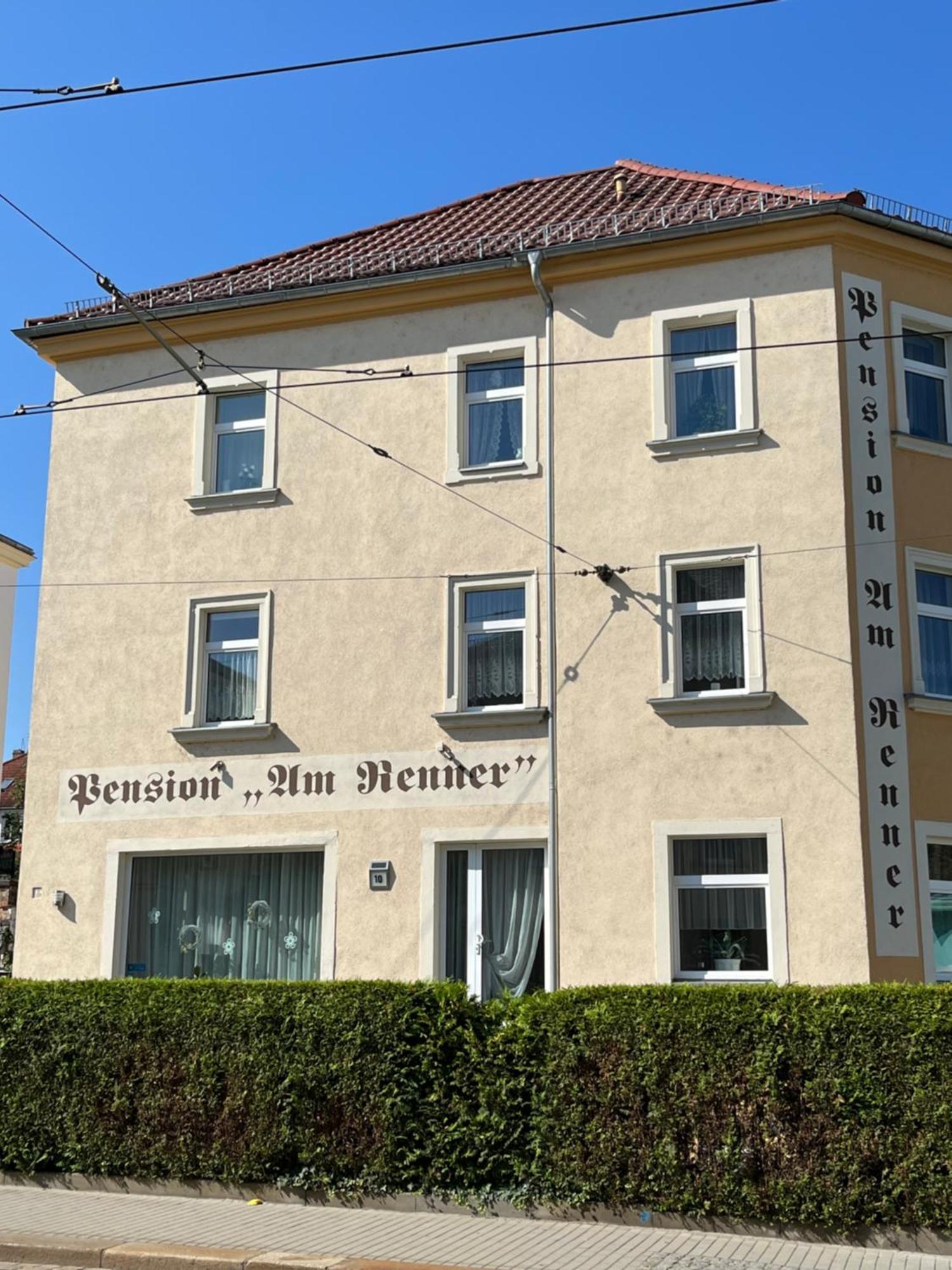 Pension Am Renner Dresde Exterior foto